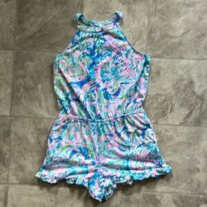 Lily Pulitzer girls romper XL 12-14